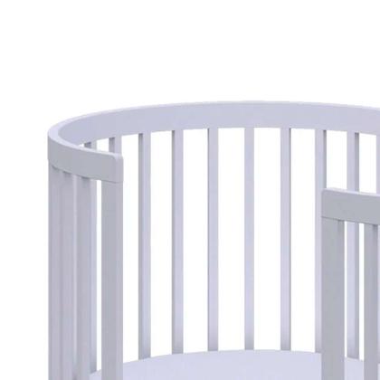 Berço Multifuncional Wave Branco - Divicar Imagem de Berço Multifuncional Wave Branco
