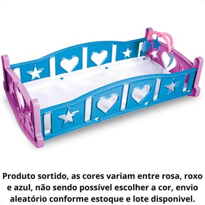 Imagem de Berço para boneca bercinho baby brinquemix cor sortido ref. 1035