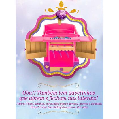 Imagem de Berço para Boneca - Princess Meg - Com Acessórios - Magic Toys