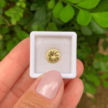 Imagem de Berilo Amarelo Brilhante ø9mm 2,54ct