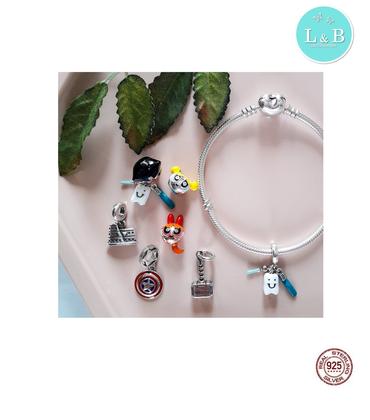 Imagem de Berloque I LOVE ODONTO em Prata S925 para pulseiras modelo Pandora ou Vivara