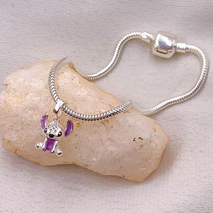 Imagem de Berloque prata 925 para pulseira life charm kit com garantia