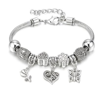 Imagem de Berloques De Prata Desenhos Coruja Coração Pingentes Cores