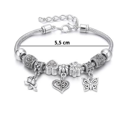 Imagem de Berloques De Prata Desenhos Coruja Coração Pingentes Cores