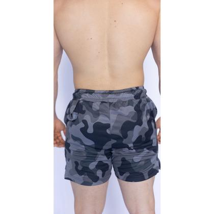 Imagem de Bermuda 2 Em 1 Short Duplo Esportivo Com Bolso Academia Run