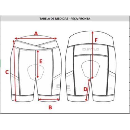 Imagem de Bermuda 3D Compress TD Preto Feminino com Bolso Externo