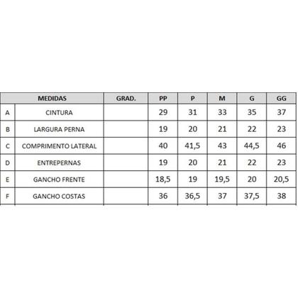 Imagem de Bermuda 3D Compress TD Preto Feminino com Bolso Externo