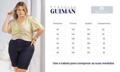 Imagem de Bermuda Amaciada Manifesto - Jeans Escuro e Confortável
