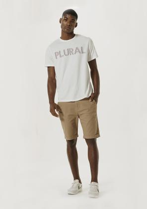 Imagem de Bermuda Básica Masculina Em Sarja Com Elastano