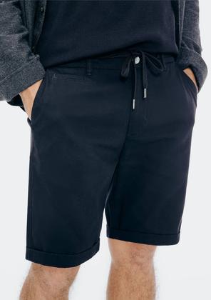 Imagem de Bermuda Básica Masculina Em Sarja Com Elastano