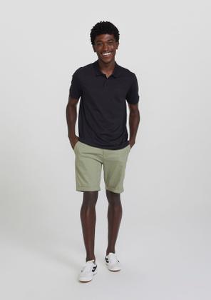 Imagem de Bermuda Básica Masculina Em Sarja Com Elastano