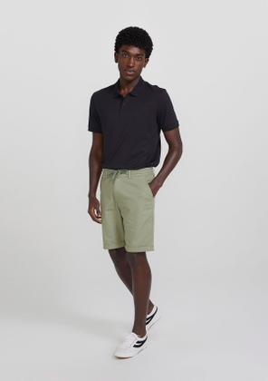 Imagem de Bermuda Básica Masculina Em Sarja Com Elastano