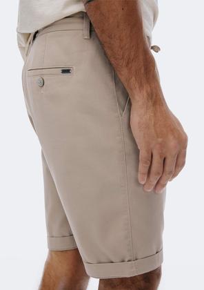 Imagem de Bermuda Básica Masculina Em Sarja Com Elastano