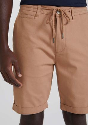 Imagem de Bermuda Básica Masculina Em Sarja Com Elastano