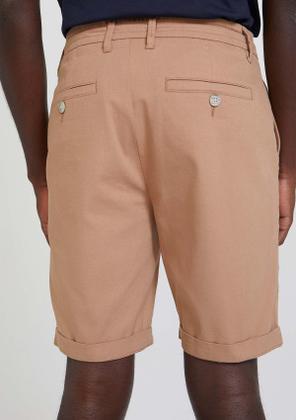 Imagem de Bermuda Básica Masculina Em Sarja Com Elastano