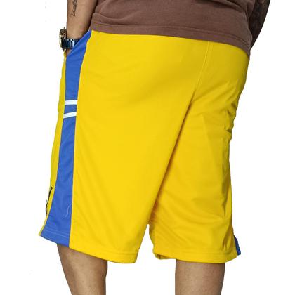Imagem de Bermuda Basquete M10 Plus Size Action Stick Amarelo
