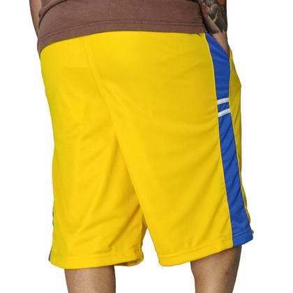 Imagem de Bermuda Basquete M10 Plus Size Action Stick Amarelo