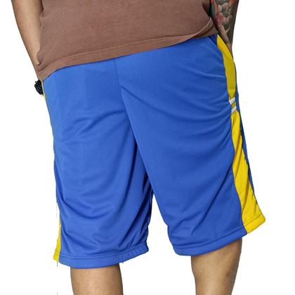 Imagem de Bermuda Basquete M10 Plus Size Action Stick Azul