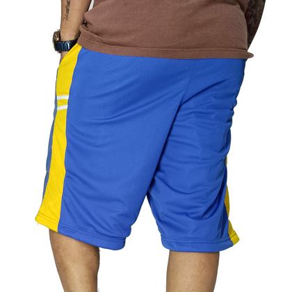 Imagem de Bermuda Basquete M10 Plus Size Action Stick Azul