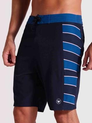 Imagem de Bermuda Boardshorts 19 Polegadas Chumbo Hang Loose Melted