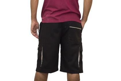 Imagem de Bermuda Cargo Slagbaai Plus Size Brim Cintura de Elástico até 175cm Ref 1005