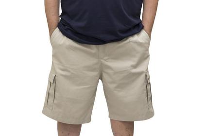 Imagem de Bermuda Cargo Slagbaai Plus Size Brim Cintura de Elástico até 175cm Ref 1005