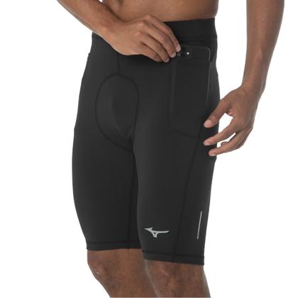 Imagem de Bermuda de Compressão Mizuno Masculina Pockets