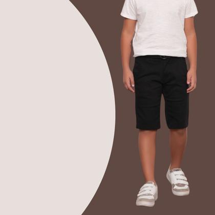 Imagem de Bermuda De Sarja Infantil Juvenil  Veste Bem