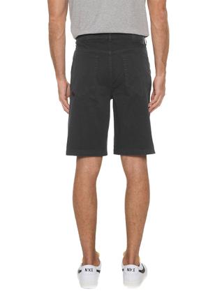 Imagem de Bermuda Ellus Sarja Masculina Color Canvas Rock 5 Pockets Preta