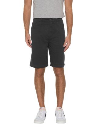 Imagem de Bermuda Ellus Sarja Masculina Color Canvas Rock 5 Pockets Preta