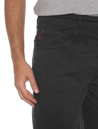 Imagem de Bermuda Ellus Sarja Masculina Color Canvas Rock 5 Pockets Preta