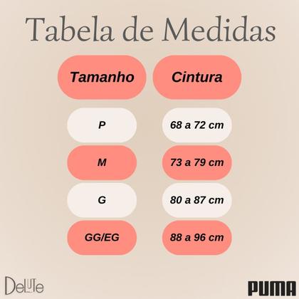 Imagem de Bermuda Esporte Long Boxer Puma Sem Costura Melhor Compressão Controle de Umidade Termo Reguladora