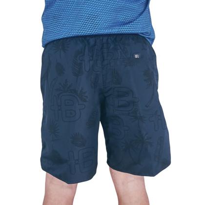 Imagem de Bermuda Estampada Masculina em Poliéster - Leveza e Praticidade com Bolso