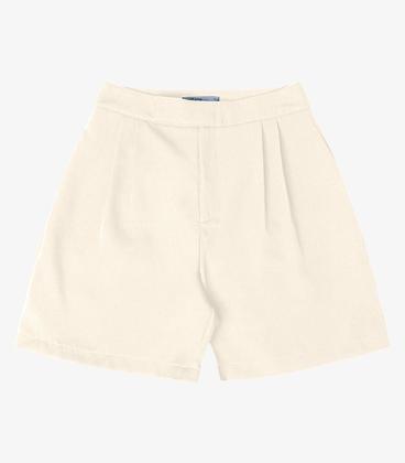 Imagem de Bermuda Feminina Alfaiataria Endless Bege