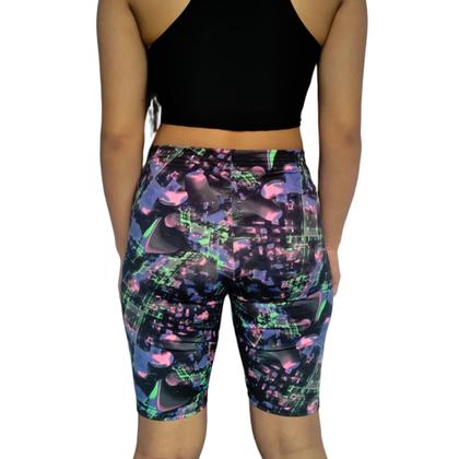 Imagem de Bermuda Feminina Justa Elástico Estampas Sortidas Suplex Pp ao Plus Size