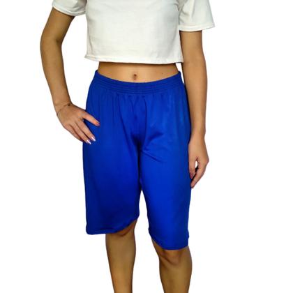 Imagem de Bermuda Feminina Soltinha Elástico Lisa Suplex Light Pp Ao Plus Size