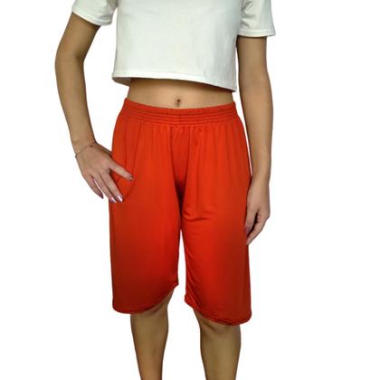 Imagem de Bermuda Feminina Soltinha Elástico Lisa Suplex Light Pp Ao Plus Size