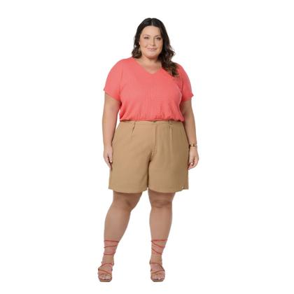 Imagem de Bermuda Firenze Alfaiataria Plus Size