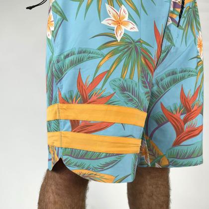 Imagem de Bermuda Hurley Phantom Block Party Renegade 18 Azul