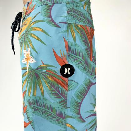 Imagem de Bermuda Hurley Phantom Block Party Renegade 18 Azul