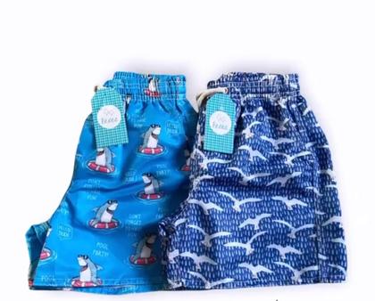 Imagem de Bermuda infantil de tactel com cordão 