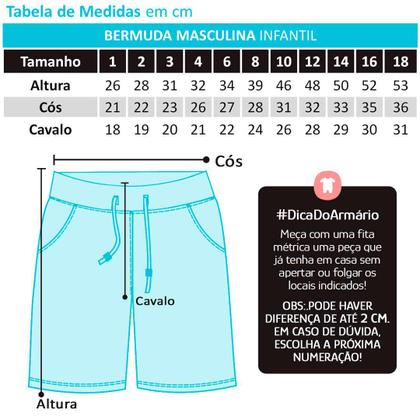 Imagem de Bermuda Infantil Masculina Moletinho Juvenil Moletom Kids Liso Azul Algodão Confortável - Malwee