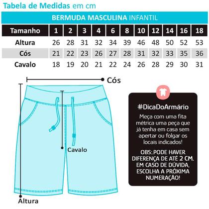 Imagem de Bermuda Infantil Masculina Moletinho Juvenil Moletom Kids Liso Azul Algodão Confortável - Malwee