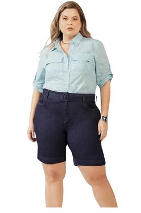 Imagem de Bermuda Jeans Com Cinto Naila Manifesto - Casual Primavera