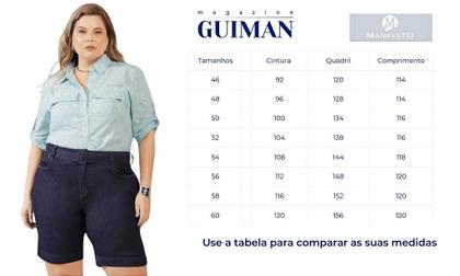 Imagem de Bermuda Jeans Com Cinto Naila Manifesto - Casual Primavera