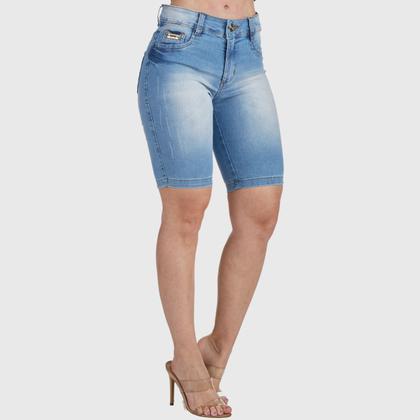 Imagem de Bermuda Jeans HNO Jeans Ciclista Azul