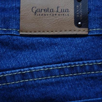 Imagem de Bermuda Jeans Infantil Menina Shorts Manabana Lindo Oferta  4 6 8 anos