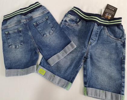 Imagem de Bermuda Jeans Luxo Estonada Infantil Menino Lessa Kids 8170