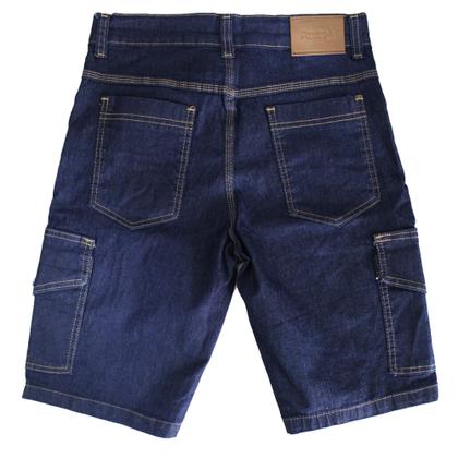 Imagem de Bermuda Jeans Lycra Cargo Masculina