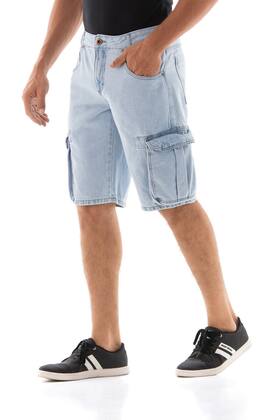 Imagem de Bermuda Jeans Masculina Arauto Relaxed Cargo